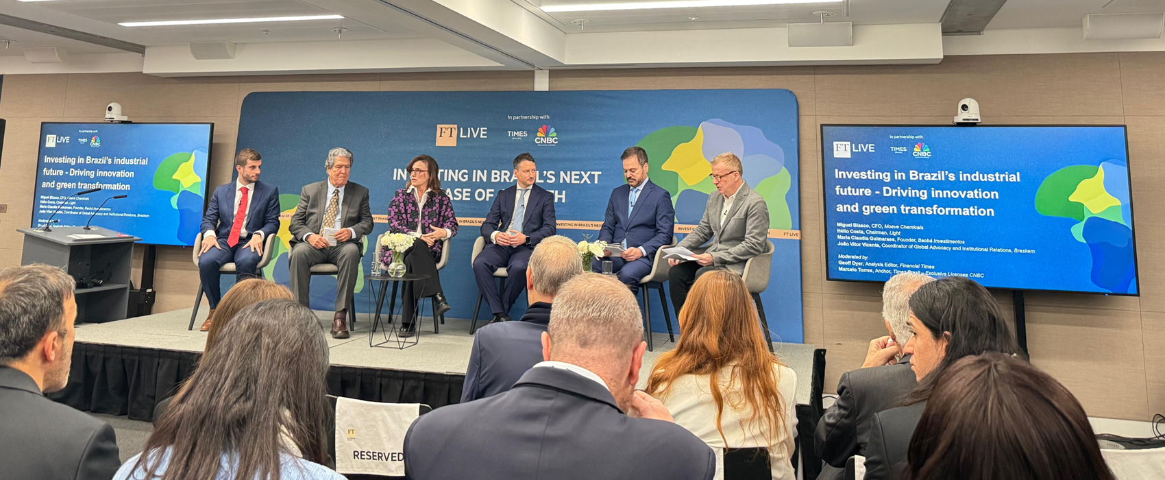 Home 36 Mourão Campos Group acompanha, em Londres, debates estratégicos sobre transição energética e crescimento do Brasil